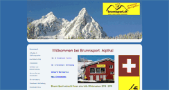 Desktop Screenshot of brunnisport.ch